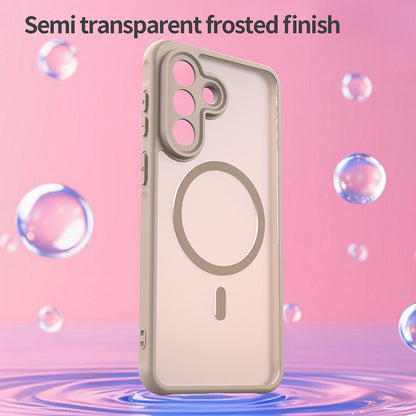 MagSafe ovitek za Samsung Galaxy A27 5G, Techsuit, HaloFrost II, zlata