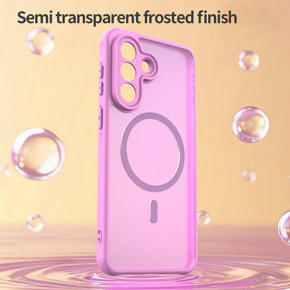 MagSafe ovitek za Samsung Galaxy A27 5G, Techsuit, HaloFrost II, roza