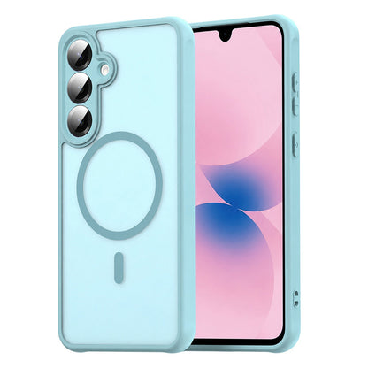 MagSafe ovitek za Samsung Galaxy A27 5G, Techsuit, HaloFrost II, Svetlo zelena