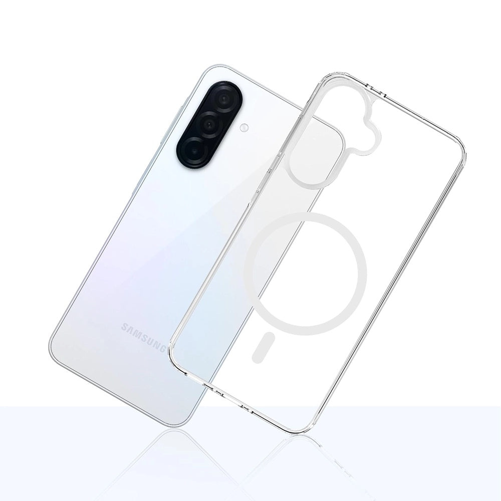 MagSafe ovitek za Samsung Galaxy A36 A366, 3MK, Armor MagCase, Prozoren
