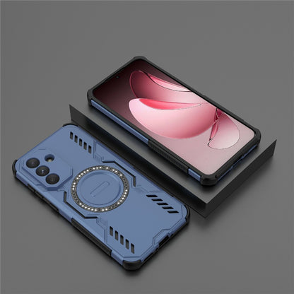 MagSafe ovitek za Samsung Galaxy A36 A366, Techsuit, ArmorMag, modra