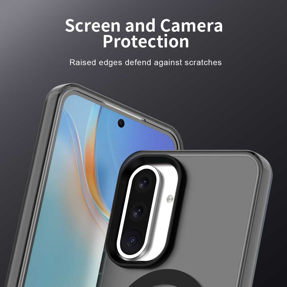MagSafe ovitek za Samsung Galaxy A36 A366, Techsuit, CandyCase, Črn
