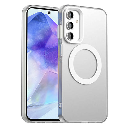 MagSafe Case for Samsung Galaxy A55 5G A556, Techsuit, CandyCase, White