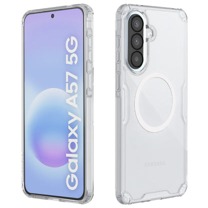 MagSafe Case for Samsung Galaxy A57 5G, Nillkin, Nature Pro, White