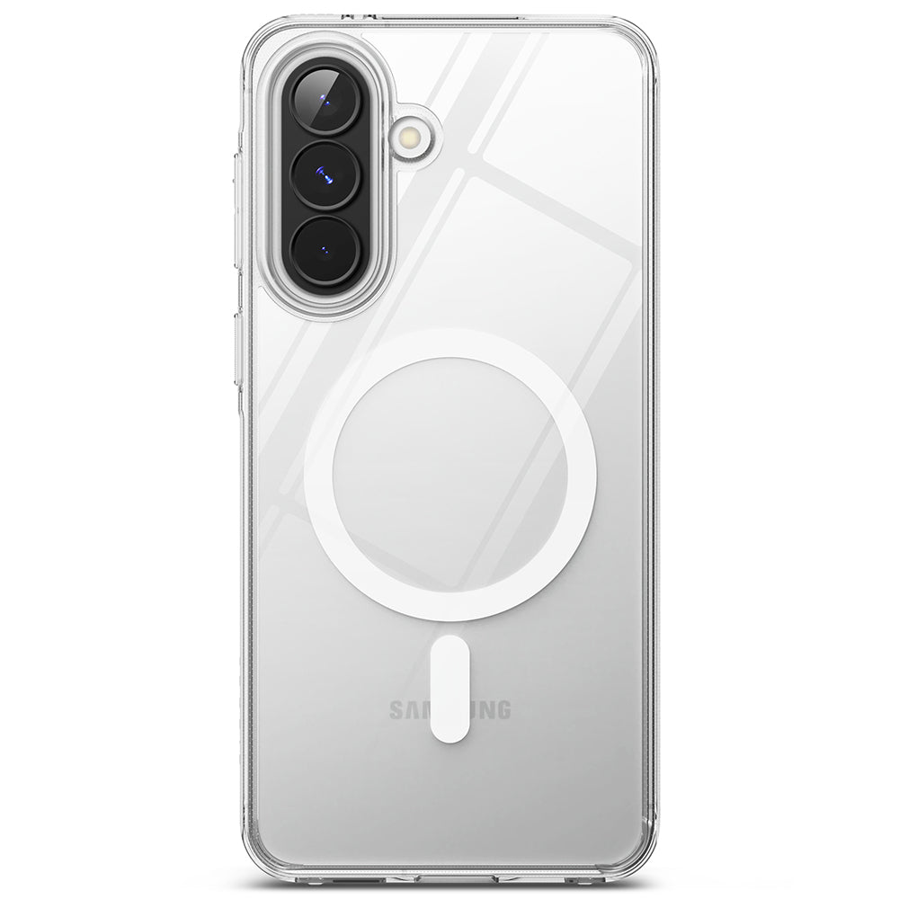 Ovitek MagSafe za Samsung Galaxy A57 5G, Ringke, Fusion, Prozoren