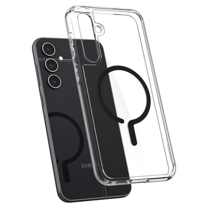 Ovitek MagSafe za Samsung Galaxy S23 FE S711, Spigen, Ultra Hybrid OneTap Ring, Prozoren