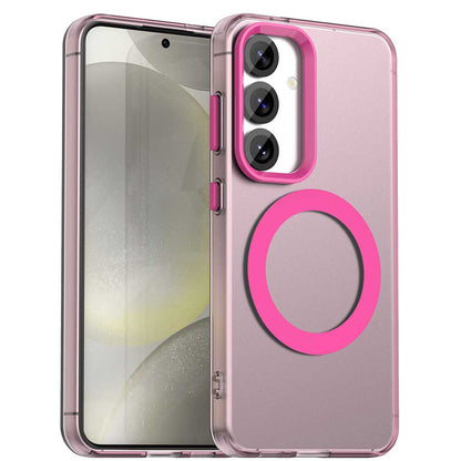 MagSafe ovitek za Samsung Galaxy S23 FE S711, Techsuit, CandyCase, roza