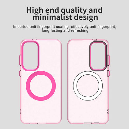 MagSafe ovitek za Samsung Galaxy S23 FE S711, Techsuit, CandyCase, roza