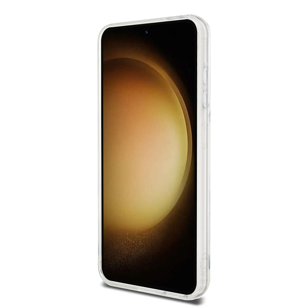 Ovitek MagSafe za Samsung Galaxy S23 S911, Karl Lagerfeld, IML Ikonik Karl, Prozoren