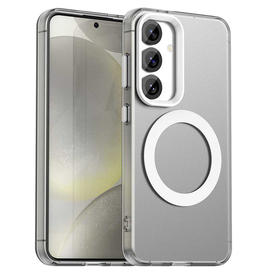 MagSafe ovitek za Samsung Galaxy S24 FE S721, Techsuit, CandyCase, bel