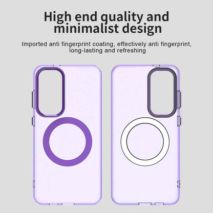 MagSafe Case for Samsung Galaxy S24 FE S721, Techsuit, CandyCase, Purple