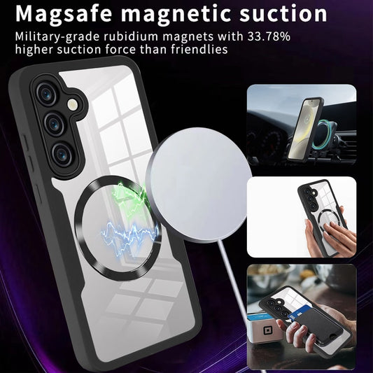 MagSafe ovitek za Samsung Galaxy S24+ S926, Techsuit, ColorVerse 360, modra
