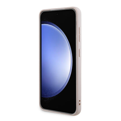 Ovitek MagSafe za Samsung Galaxy S24 S921, Guess, 4G Collection, Roza