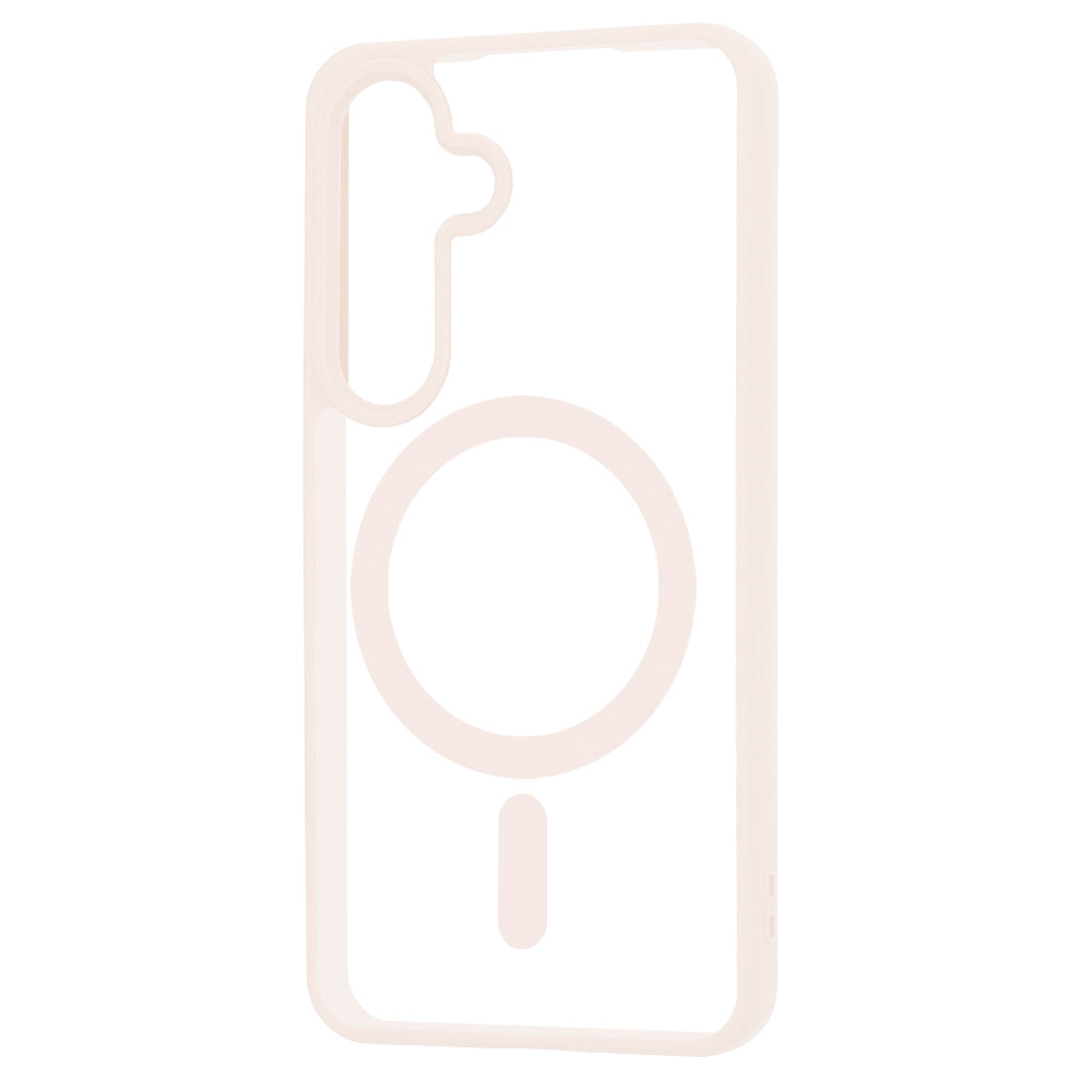 MagSafe ovitek za Samsung Galaxy S24 S921, Techsuit, Pro, roza