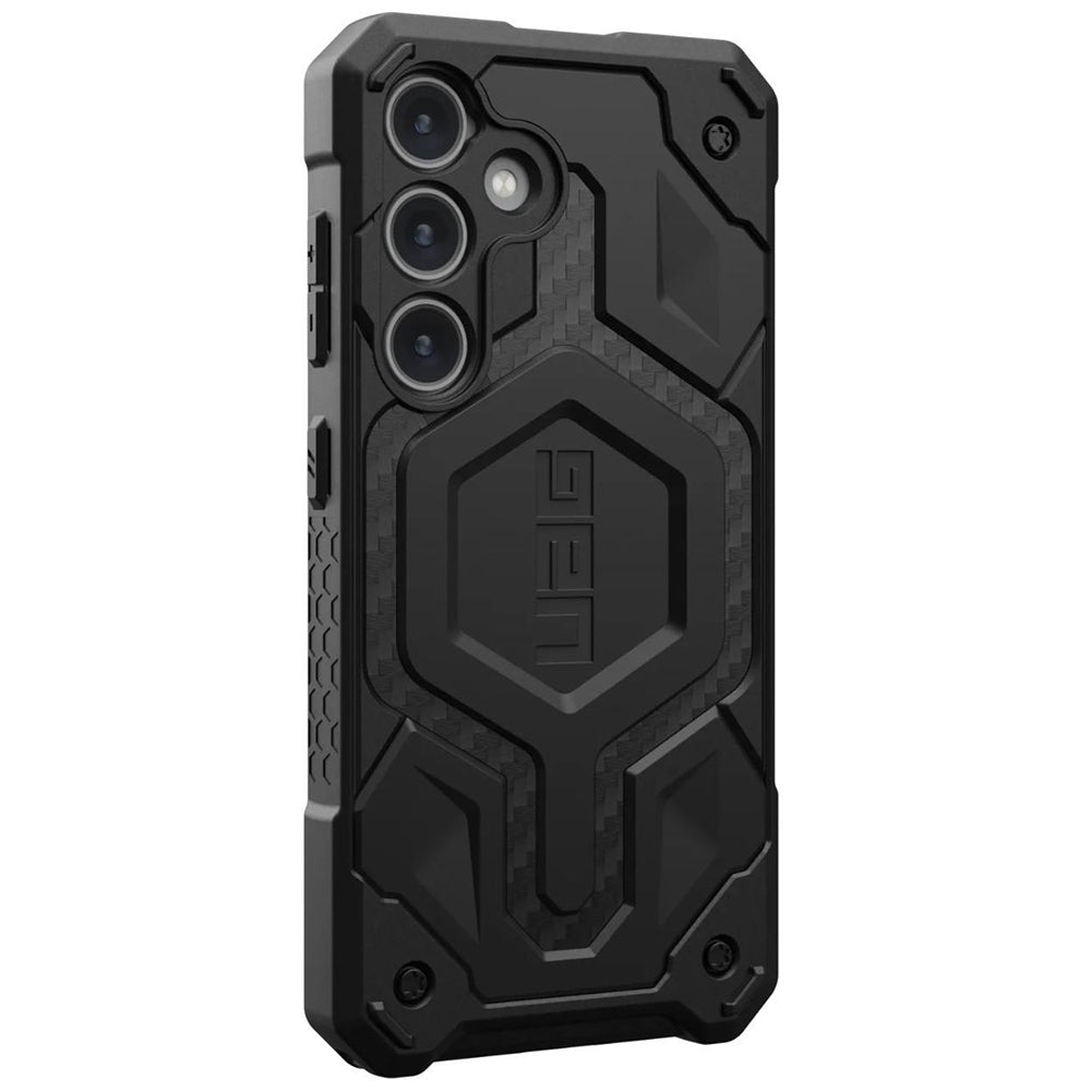 MagSafe ovitek za Samsung Galaxy S24 S921, Urban Armor Gear, Monarch Pro Carbon, Črn