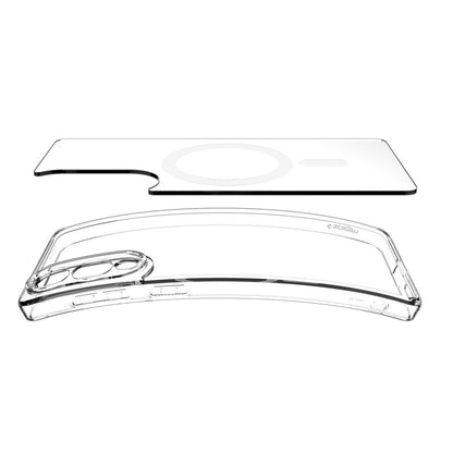 MagSafe Case for Samsung Galaxy S25 Edge S937, Spigen, Ultra Hybrid, White ACS09418