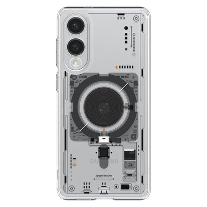 Ovitek MagSafe za Samsung Galaxy S25 Edge S937, Spigen, Ultra Hybrid Neo One, Prozoren ACS09416