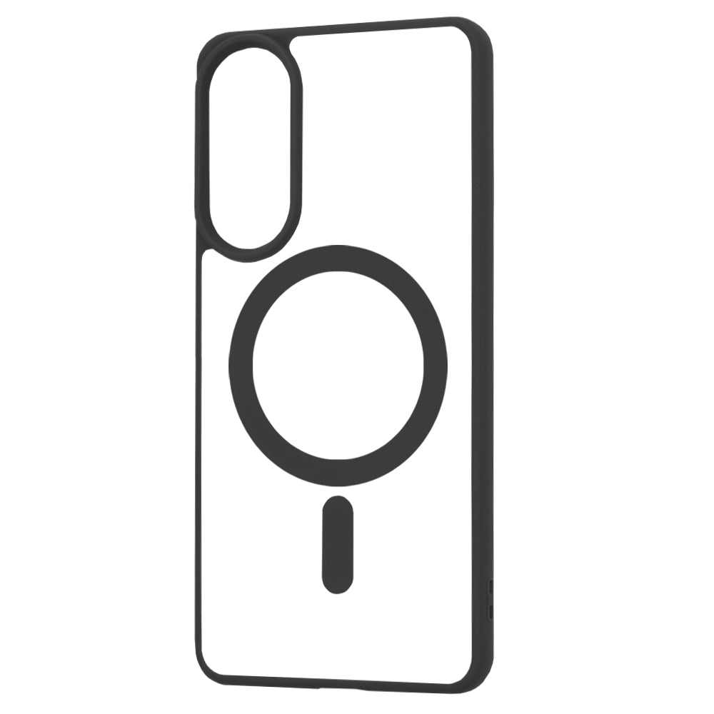 Ovitek MagSafe za Samsung Galaxy S25 Edge S937, Techsuit, Pro, Črn