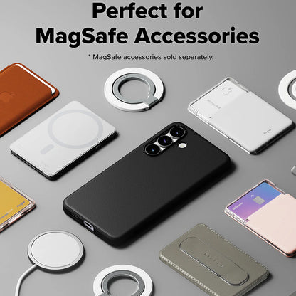 MagSafe ovitek za Samsung Galaxy S25 FE, Ringke, Onyx, Črn
