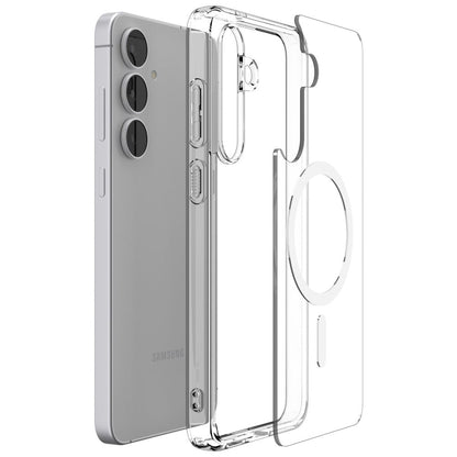 MagSafe ovitek za Samsung Galaxy S25 FE, Spigen, Ultra Hybrid, bel ACS10027