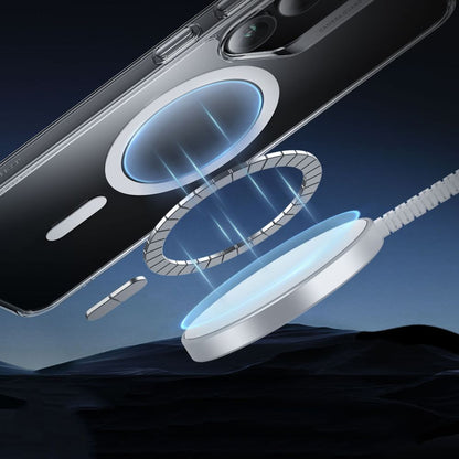 Ovitek MagSafe za Samsung Galaxy S25+ S936, ESR, Classic Hybrid, Prozoren