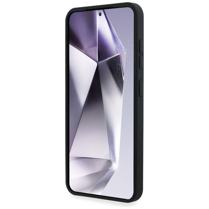 Ovitek MagSafe za Samsung Galaxy S25+ S936, Karl Lagerfeld, Silicone Double Heads, črn