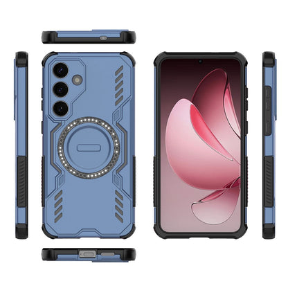 MagSafe Case for Samsung Galaxy S25+ S936, Techsuit, ArmorMag, Blue