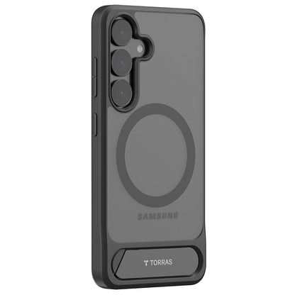 MagSafe ovitek za Samsung Galaxy S25+ S936, Torras, Pstand, Črn