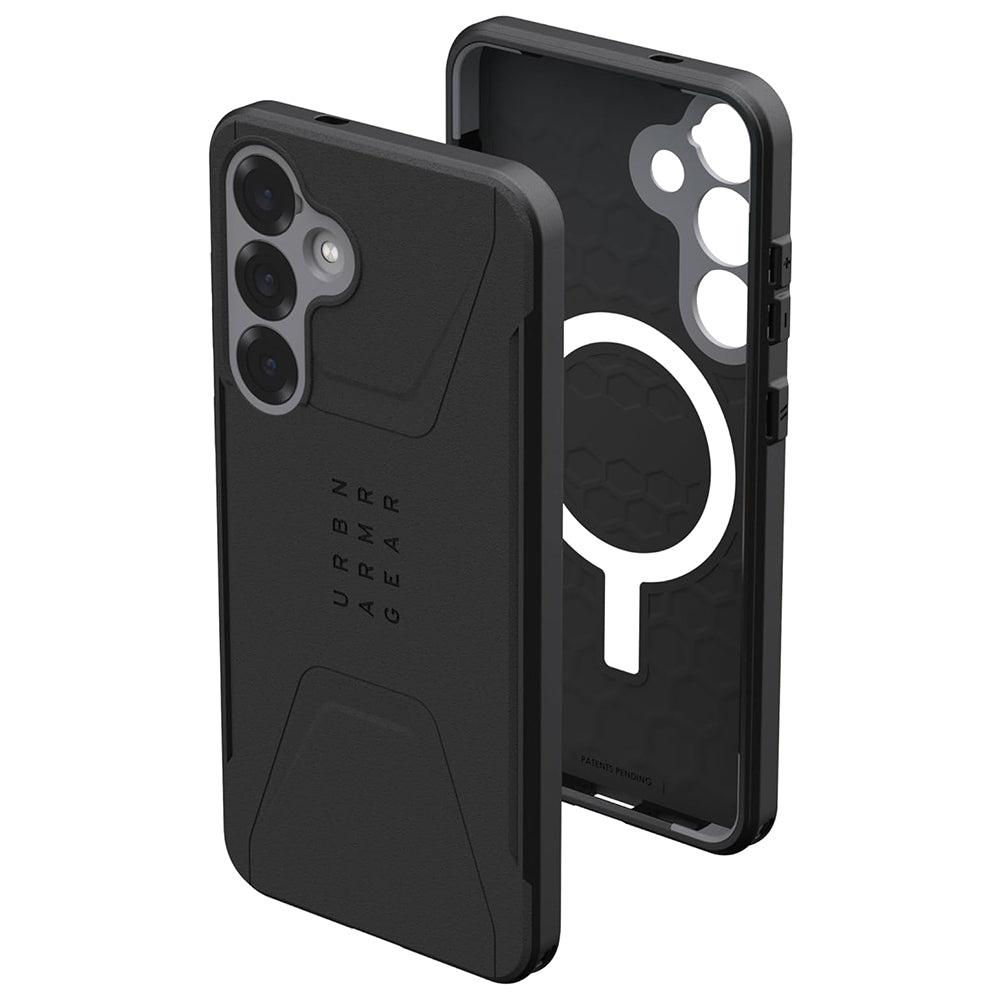 MagSafe ovitek za Samsung Galaxy S25+ S936, Urban Armor Gear, Civilian Pro, Črn
