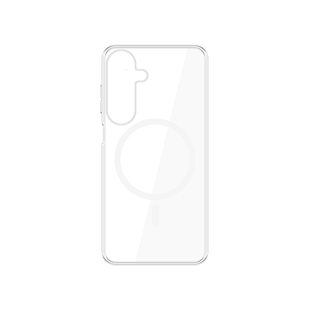 Ovitek MagSafe za Samsung Galaxy S25 S931, 3MK, Clear MagCase, Prozoren
