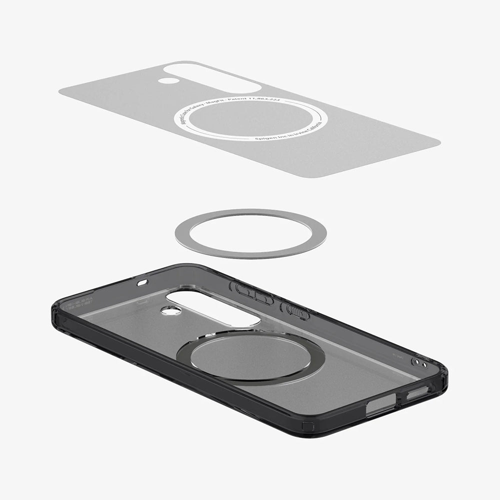 MagSafe Case for Samsung Galaxy S25 S931, Spigen, Ultra Hybrid, Satin Black