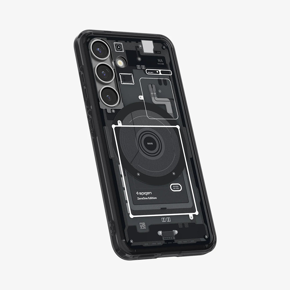 MagSafe Case for Samsung Galaxy S25 S931, Spigen, Ultra Hybrid Zero One, Black ACS09003