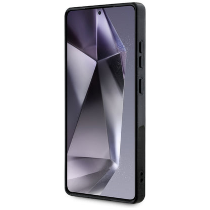 Ovitek MagSafe za Samsung Galaxy S25 Ultra S938, Guess, IML Glitter 4G Circle Triangle, Črn