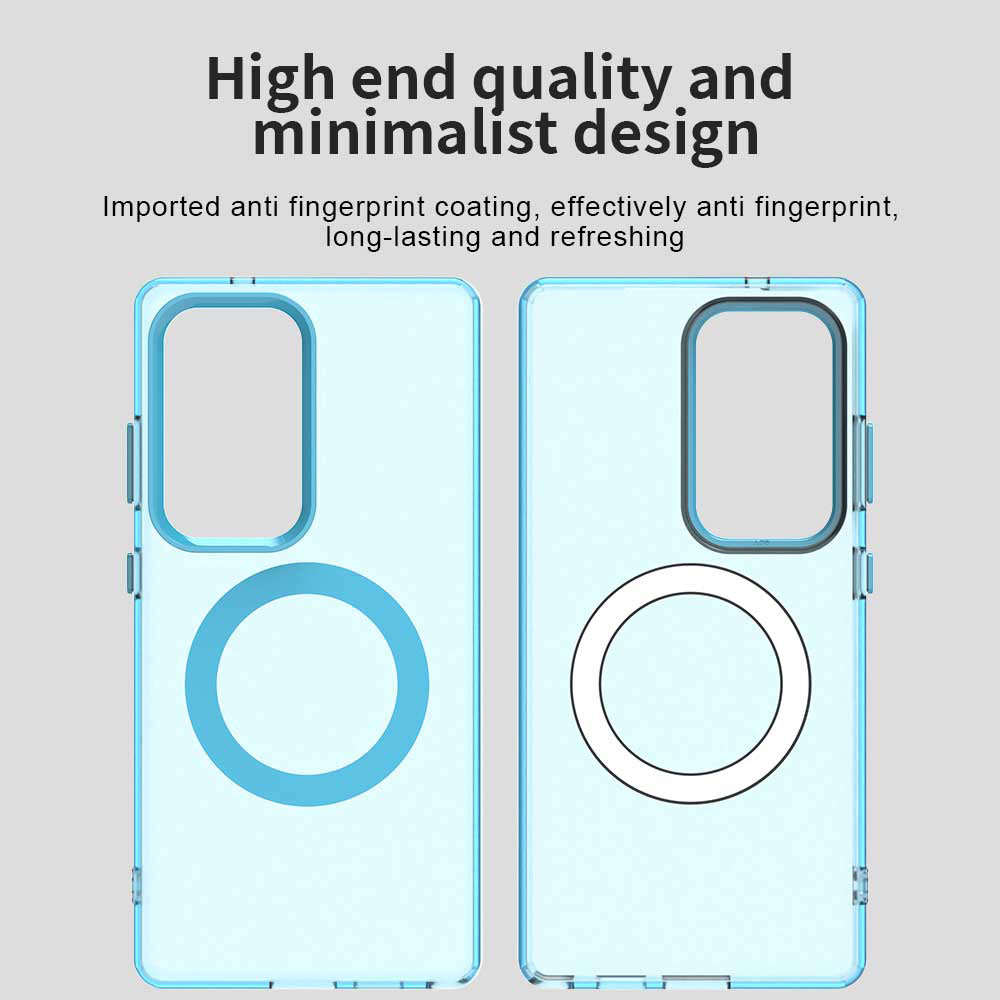 MagSafe Case for Samsung Galaxy S25 Ultra S938, Techsuit, CandyCase, Blue