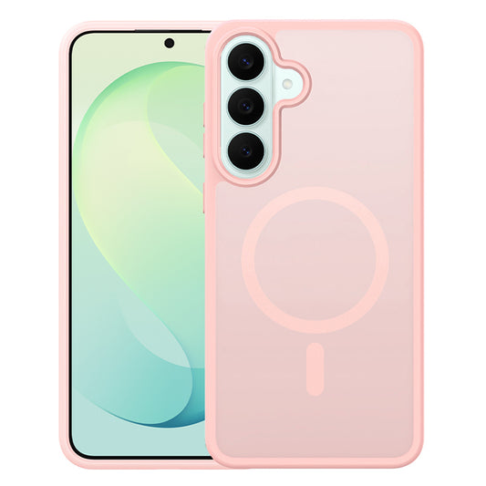 MagSafe ovitek za Samsung Galaxy S26 FE S741 / S25 FE, DUX DUCIS, Yind, Svetlo roza