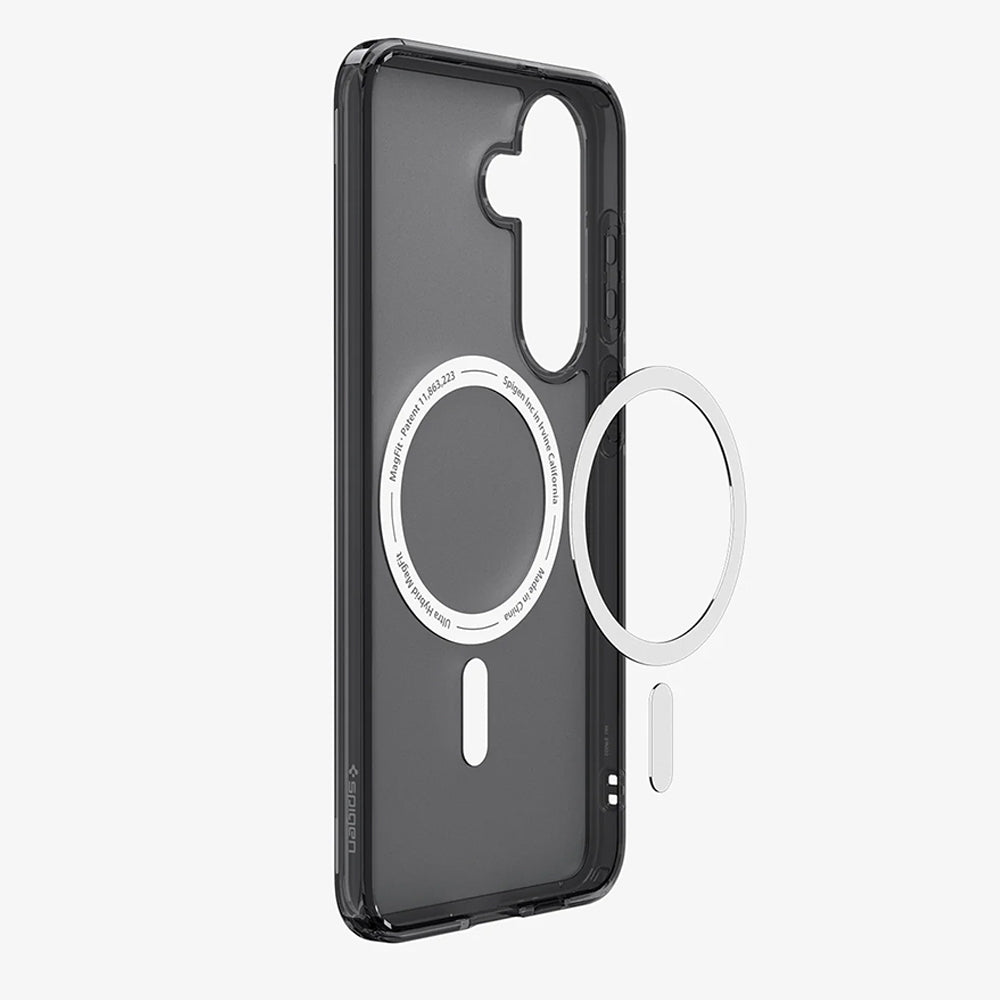 MagSafe ovitek za Samsung Galaxy S26 FE S741, Spigen, Ultra Hybrid, mat črn ACS11637