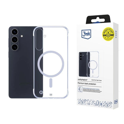 Ovitek MagSafe za Samsung Galaxy S26 Plus, 3MK, Just20g, Prozoren