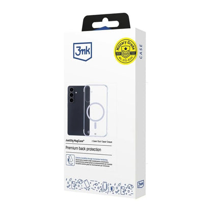 Ovitek MagSafe za Samsung Galaxy S26 Plus, 3MK, Just20g, Prozoren