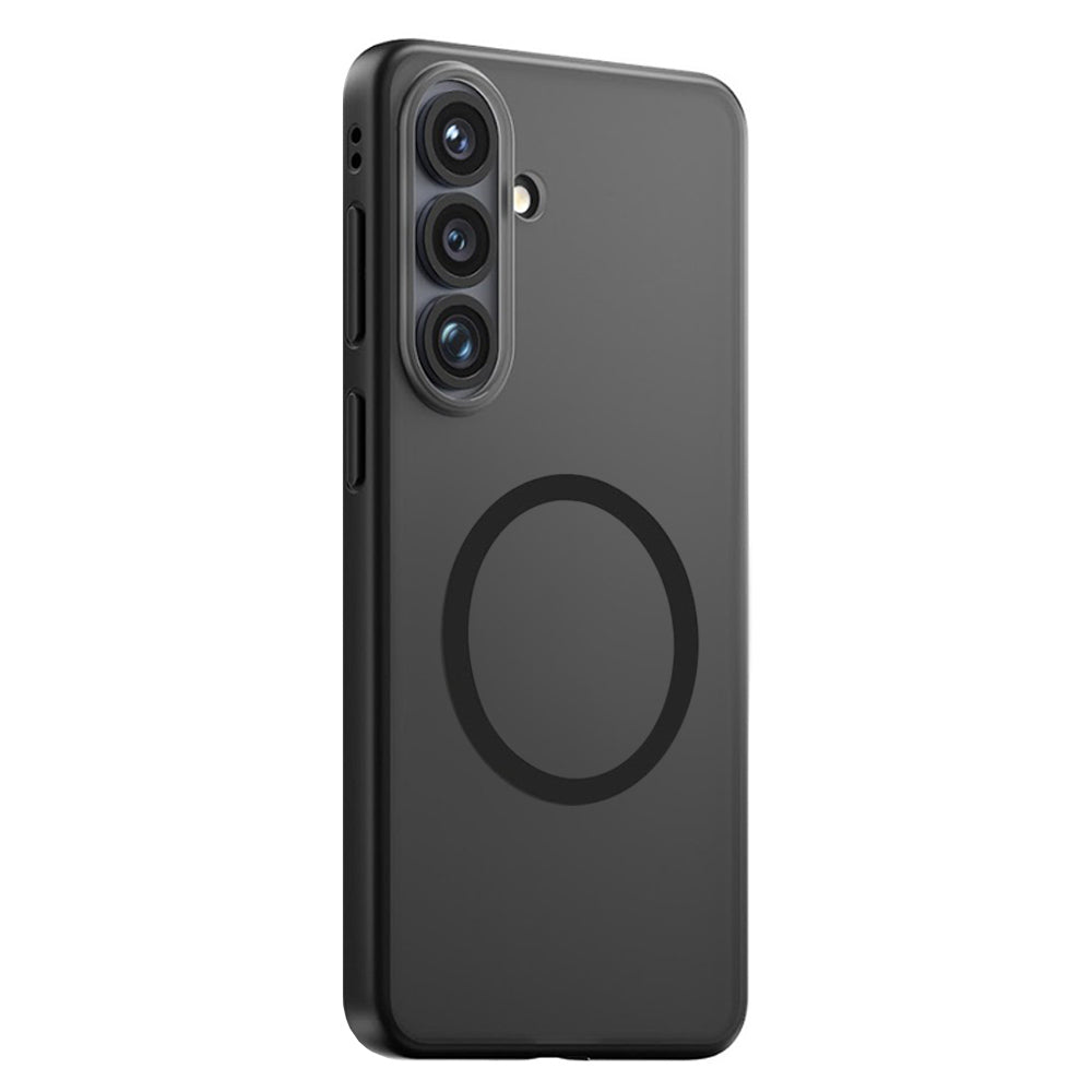 Ovitek MagSafe za Samsung Galaxy S26 Plus S947, Blueo, APE, Mat Črna