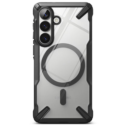 Ovitek MagSafe za Samsung Galaxy S26 Plus, Ringke, Fusion X, Črn