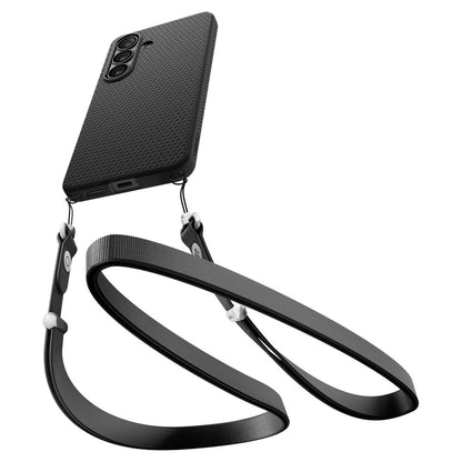 Ovitek MagSafe za Samsung Galaxy S26 Plus S947, Spigen, Liquid Air, Mat Črn ACS10704