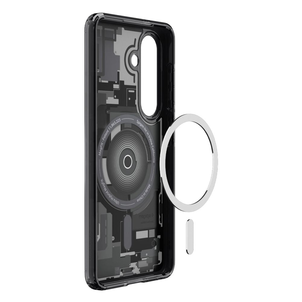 Ovitek MagSafe za Samsung Galaxy S26 Plus S947, Spigen, Ultra Hybrid Zero One, Črn ACS10711