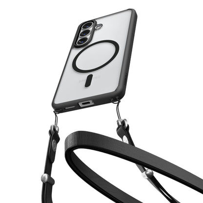 Ovitek MagSafe za Samsung Galaxy S26 Plus S947, Spigen, Ultra Hybrid, Mat Črn ACS10710