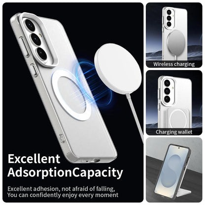 MagSafe ovitek za Samsung Galaxy S26 Plus S947, Techsuit, CandyCase, Bela