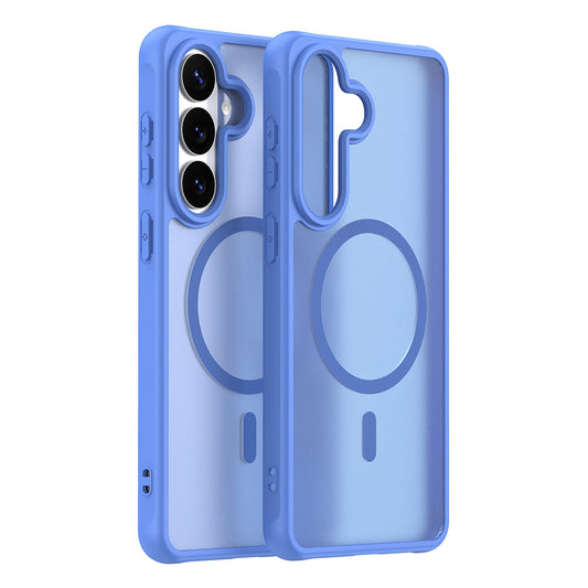 Ovitek MagSafe za Samsung Galaxy S26 Plus, Techsuit, HaloFrost II, Modra