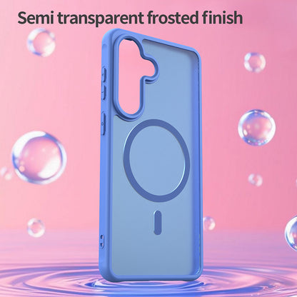 MagSafe Case for Samsung Galaxy S26 Plus S947, Techsuit, HaloFrost II, Blue