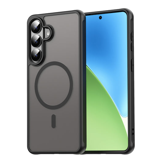 Ovitek MagSafe za Samsung Galaxy S26 Plus, Techsuit, HaloFrost II, Črn