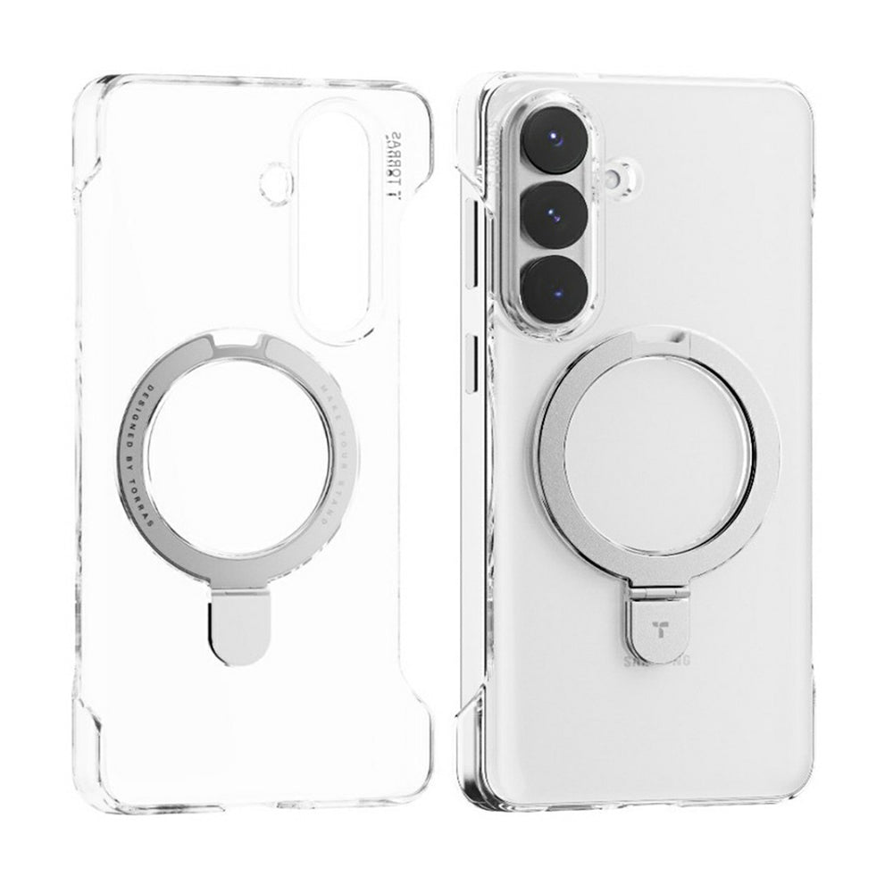 MagSafe Case for Samsung Galaxy S26 Plus, Torras, Ostand Slim, Transparent