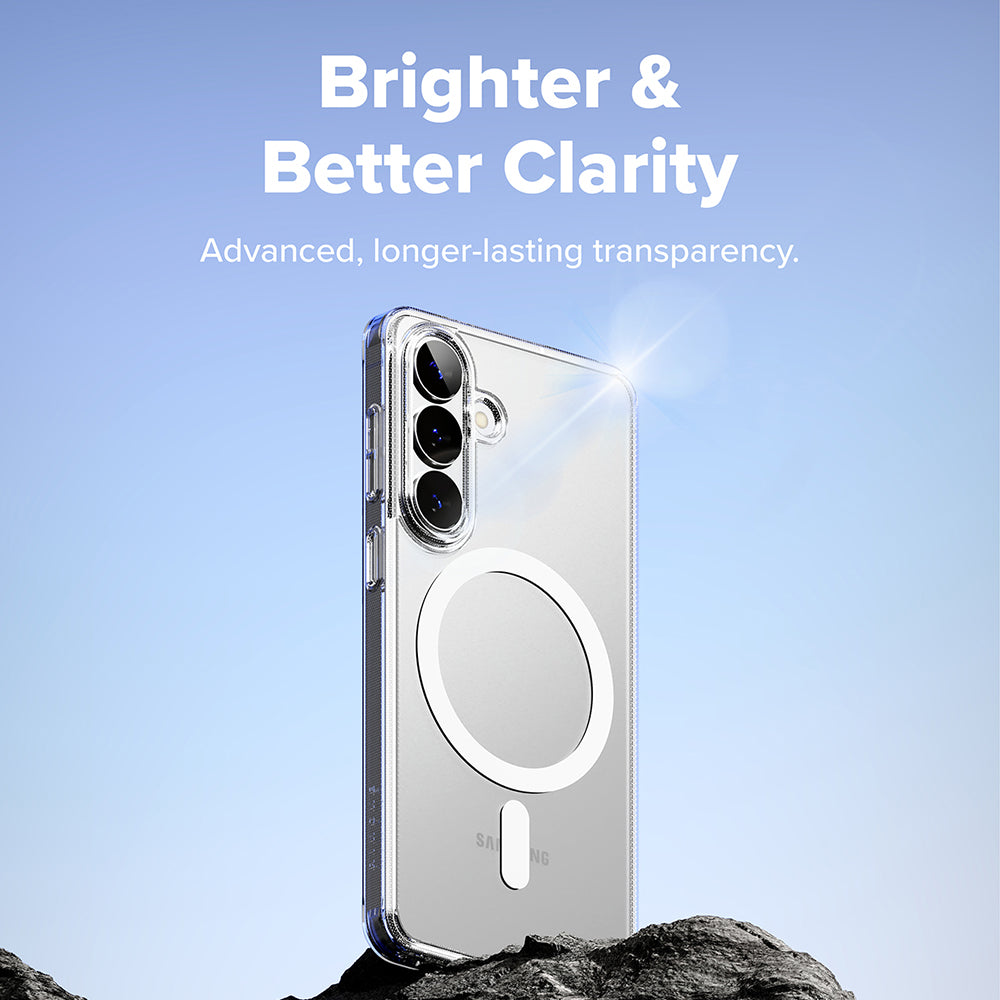 MagSafe Case for Samsung Galaxy S26, Ringke, Fusion, Transparent