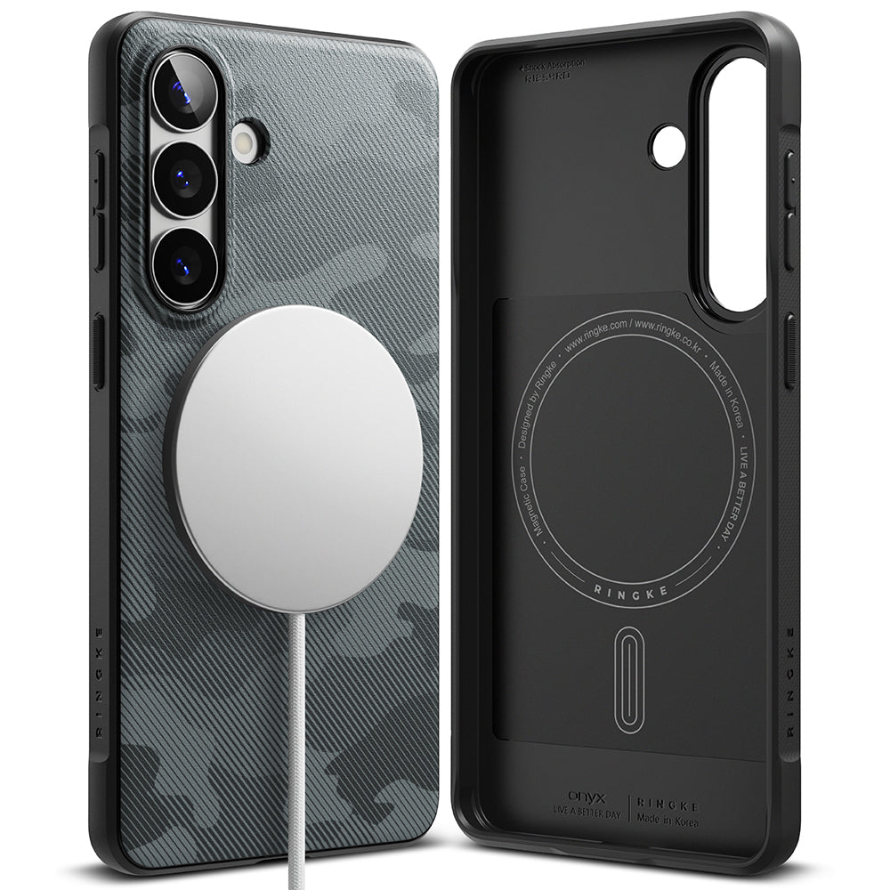 Ovitek MagSafe za Samsung Galaxy S26, Ringke, Onyx, Kamuflaža